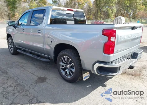 2025 Chevrolet Silverado 1500 4Wd Standard Bed Lt from USA, damaged, VIN 1GCUKDE8XSZ179096